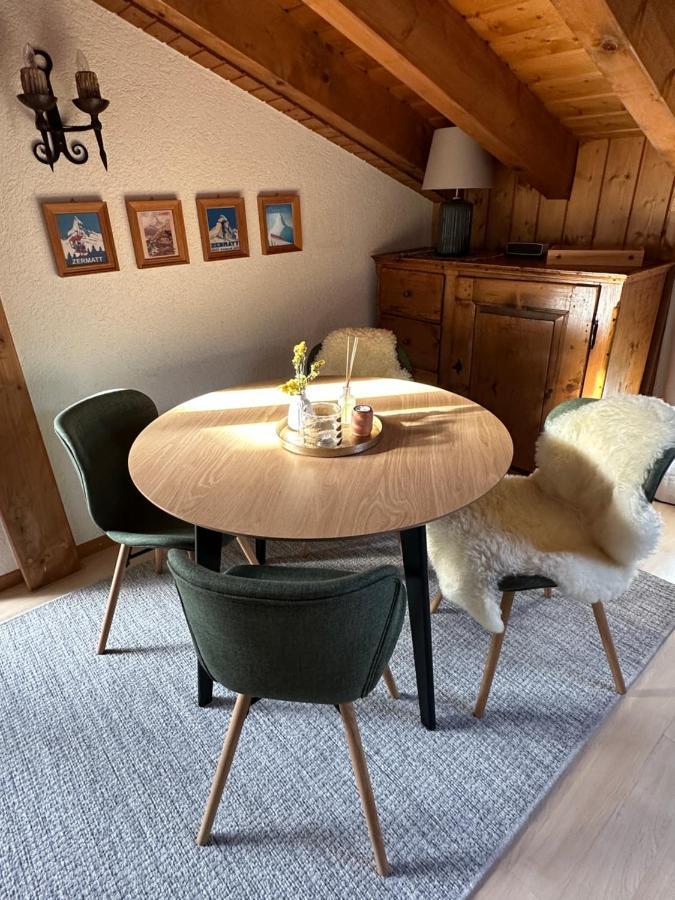 Dachwohnung Mit Charme Im Haus Luchre, Церматт Экстерьер фото